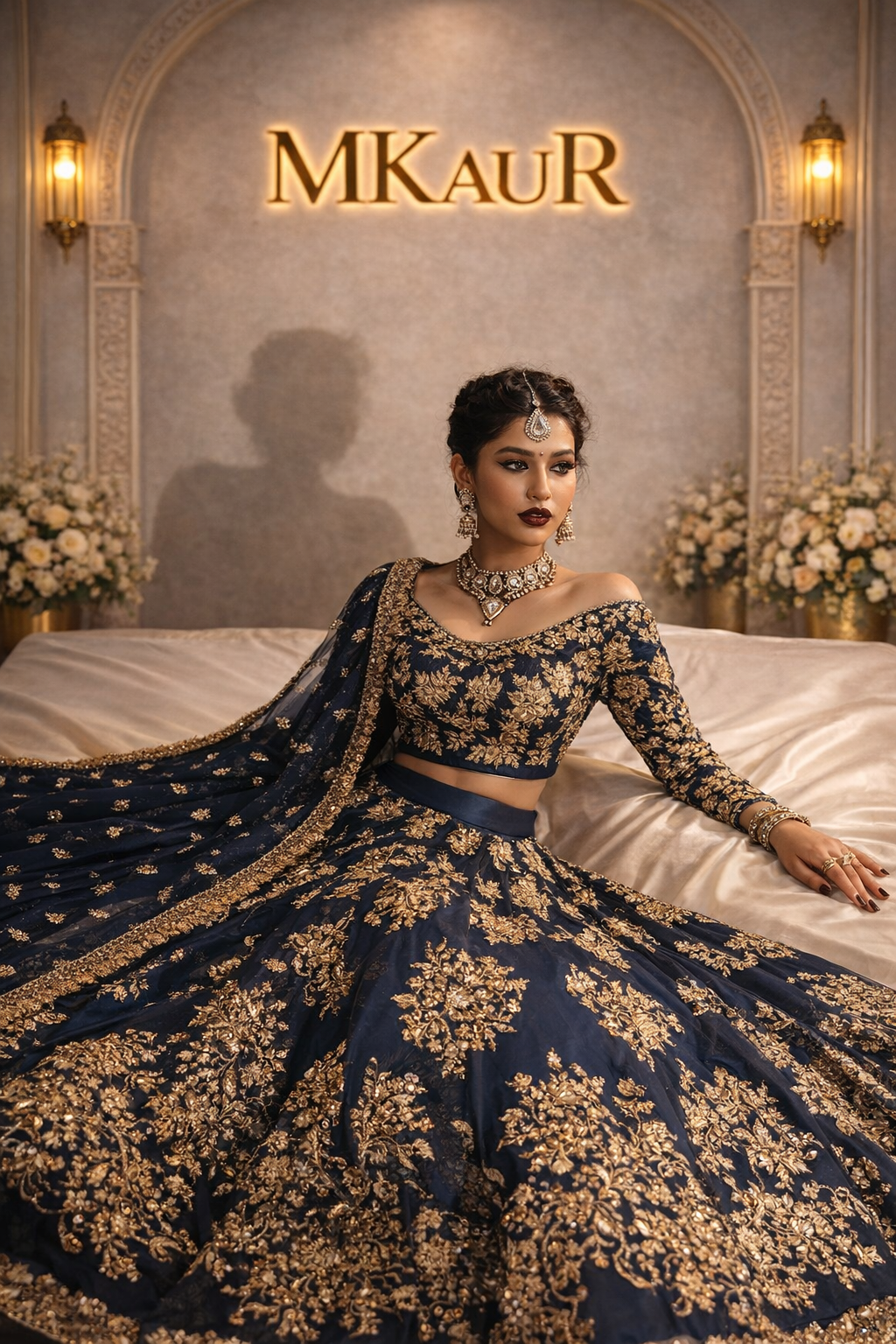 Premium Chinon Silk Party & Wedding Wear Lehenga Choli Set with Sequins & Zari Embroidery