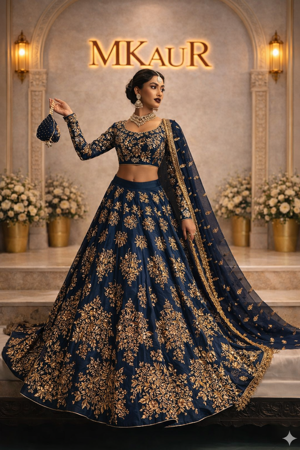 Premium Chinon Silk Party & Wedding Wear Lehenga Choli Set with Sequins & Zari Embroidery
