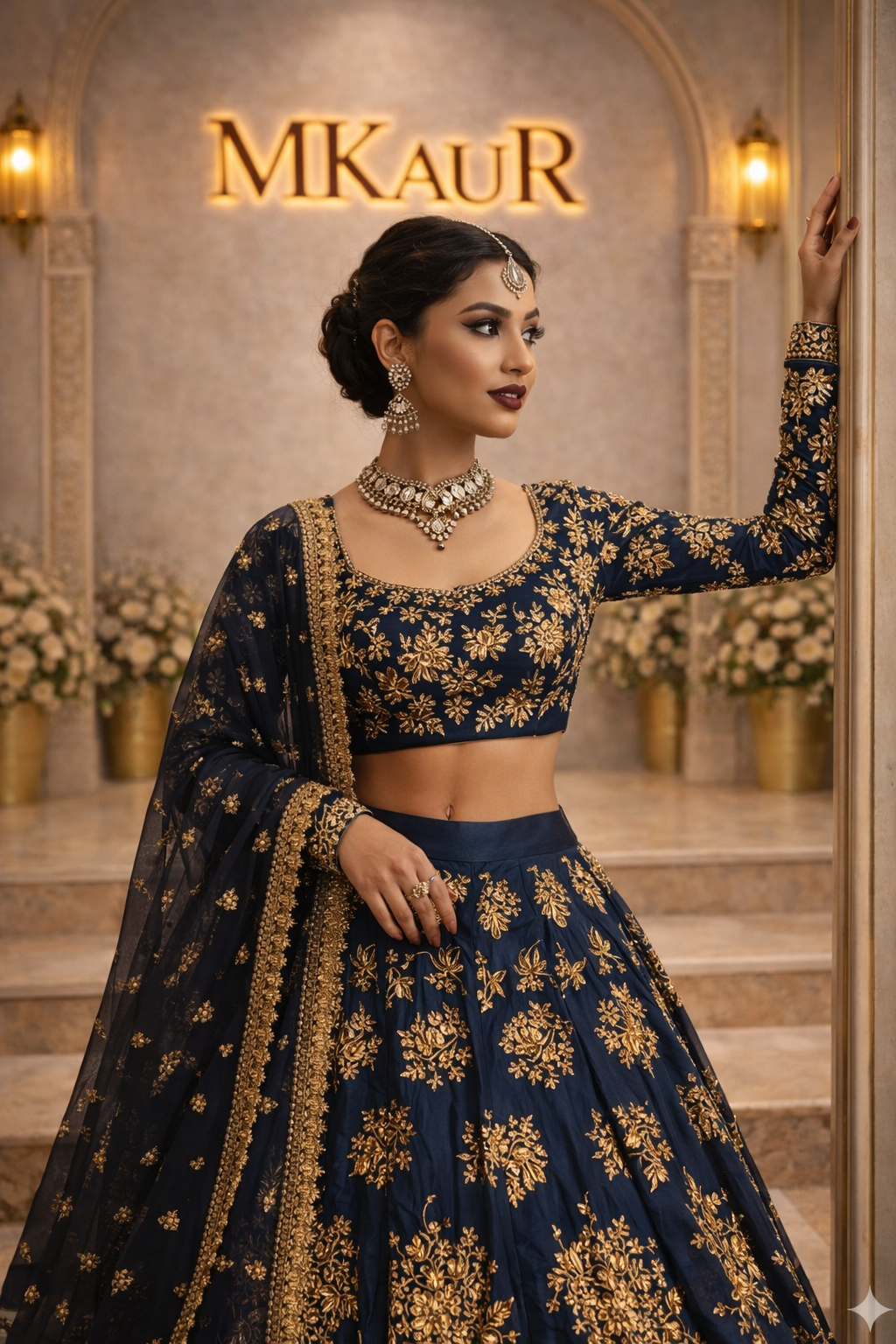 Premium Chinon Silk Party & Wedding Wear Lehenga Choli Set with Sequins & Zari Embroidery