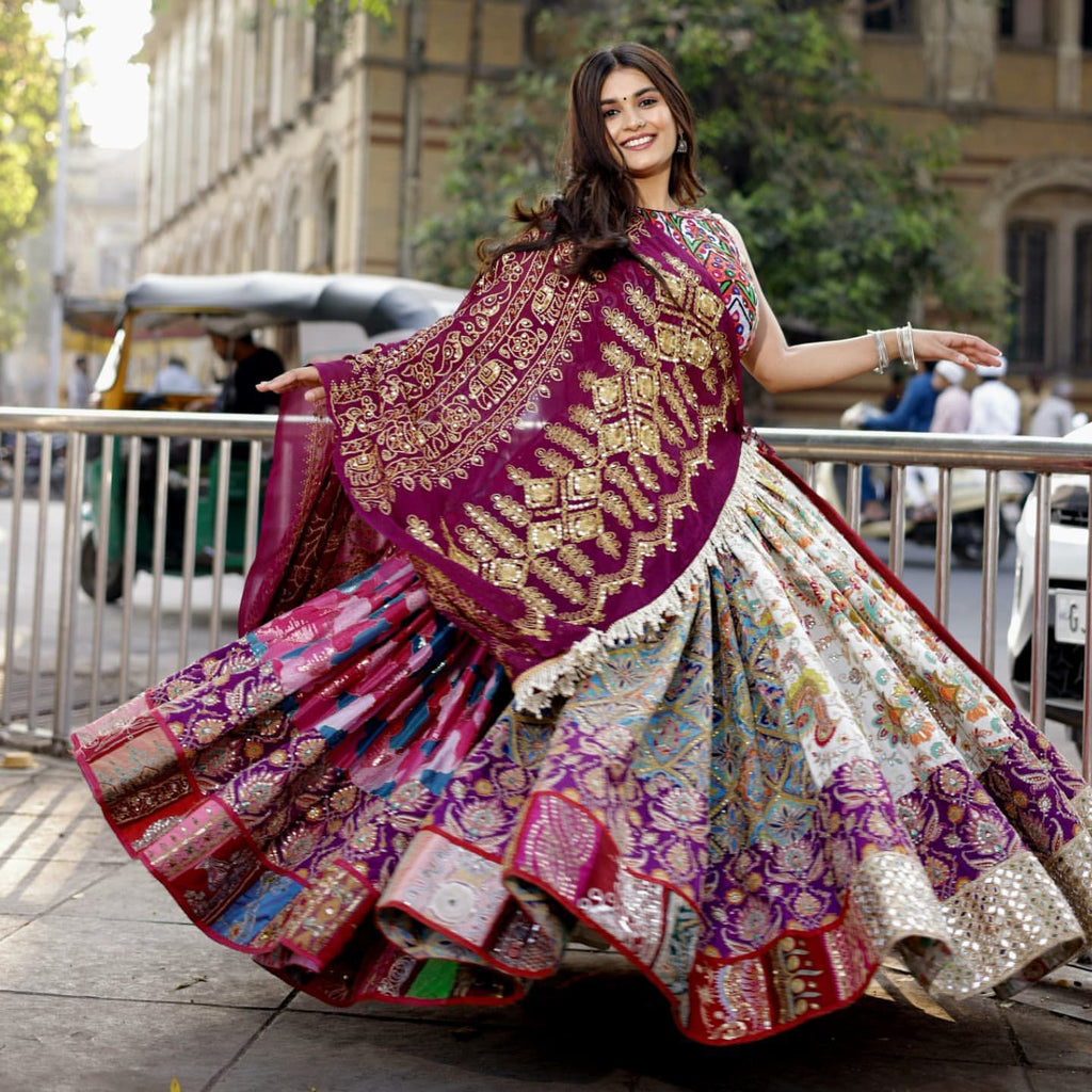 *❤️💐ELEGANT MUSLIN COTTON LEHENGA CHOLI💐❤️*