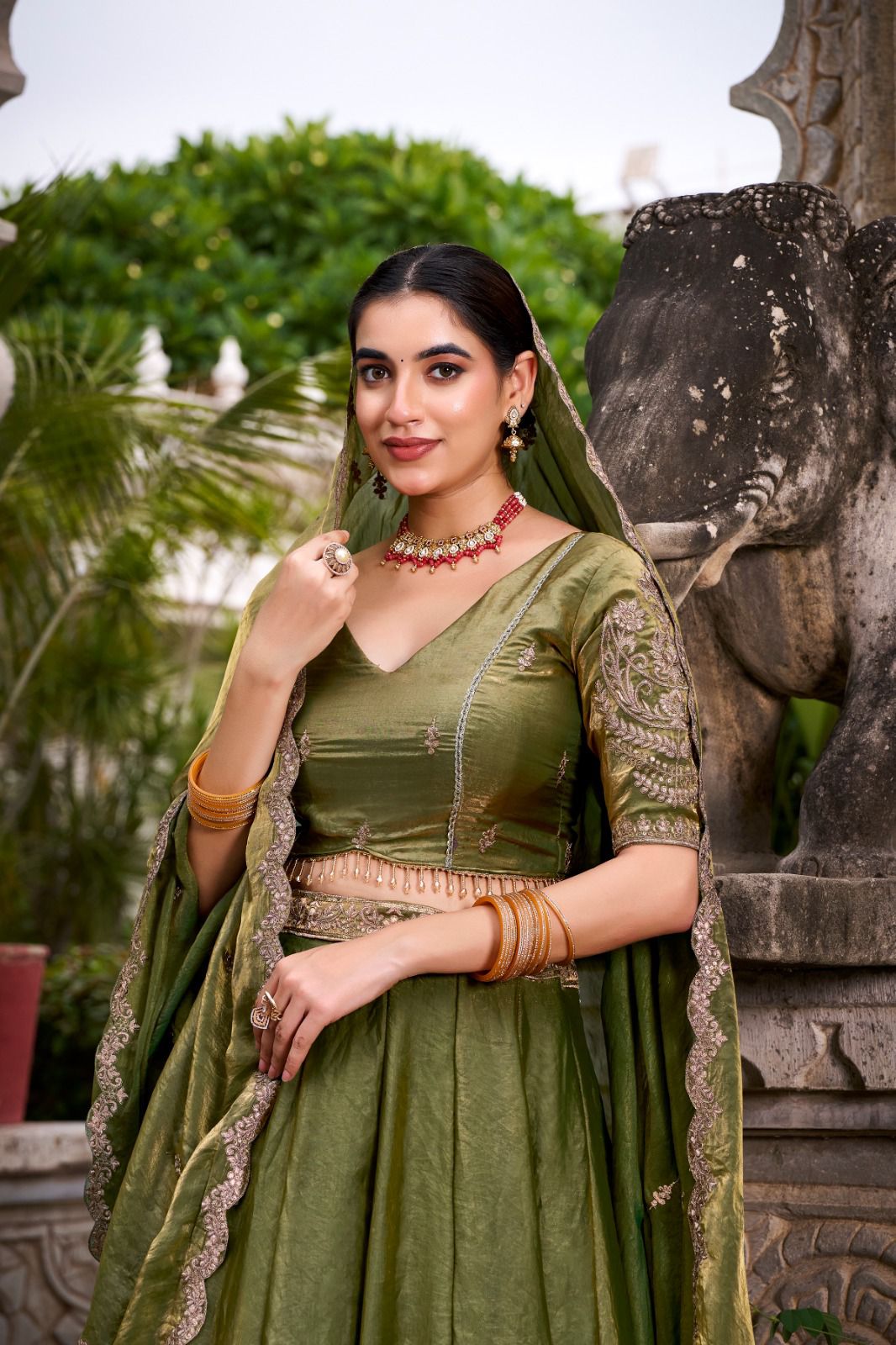 Dreamy pastel Lehenga Choli