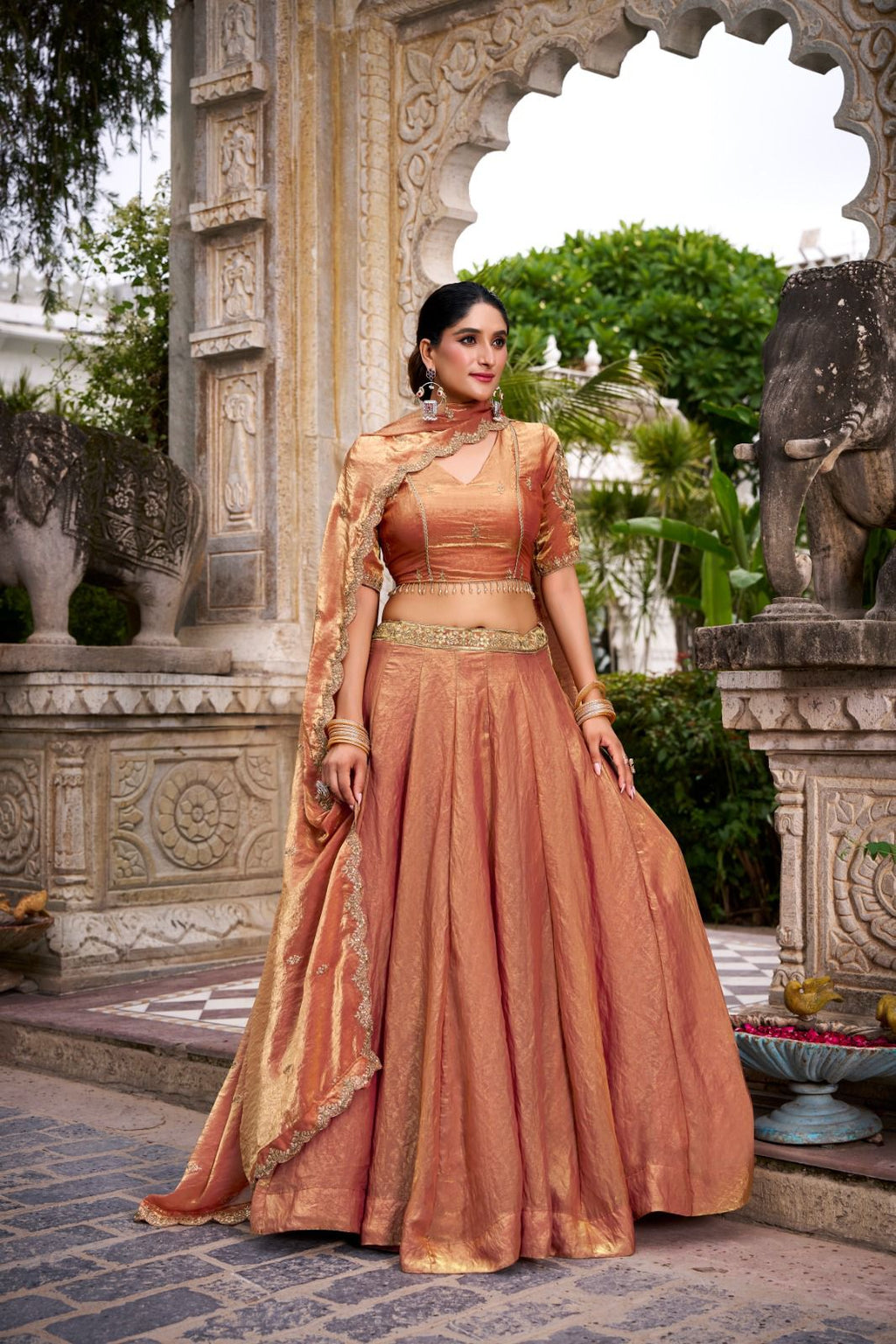 Dreamy pastel Lehenga Choli