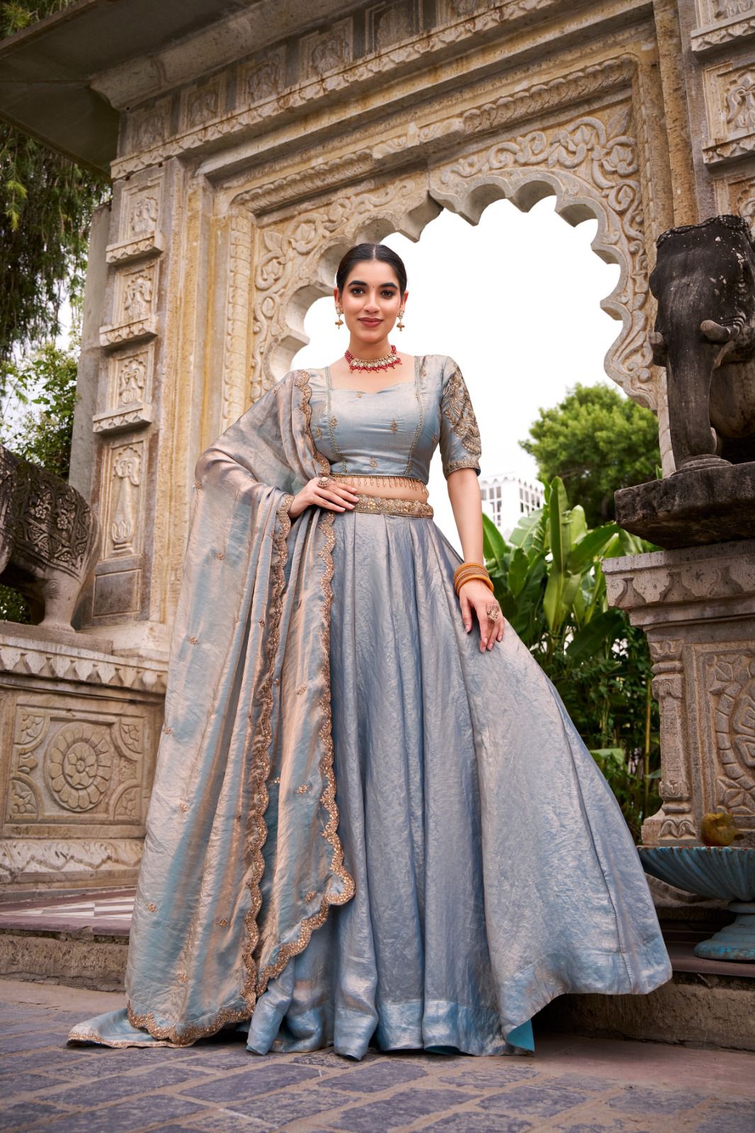Dreamy pastel Lehenga Choli