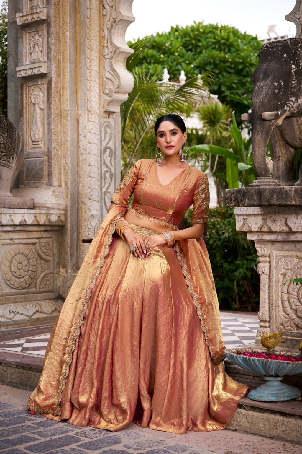 Dreamy pastel Lehenga Choli