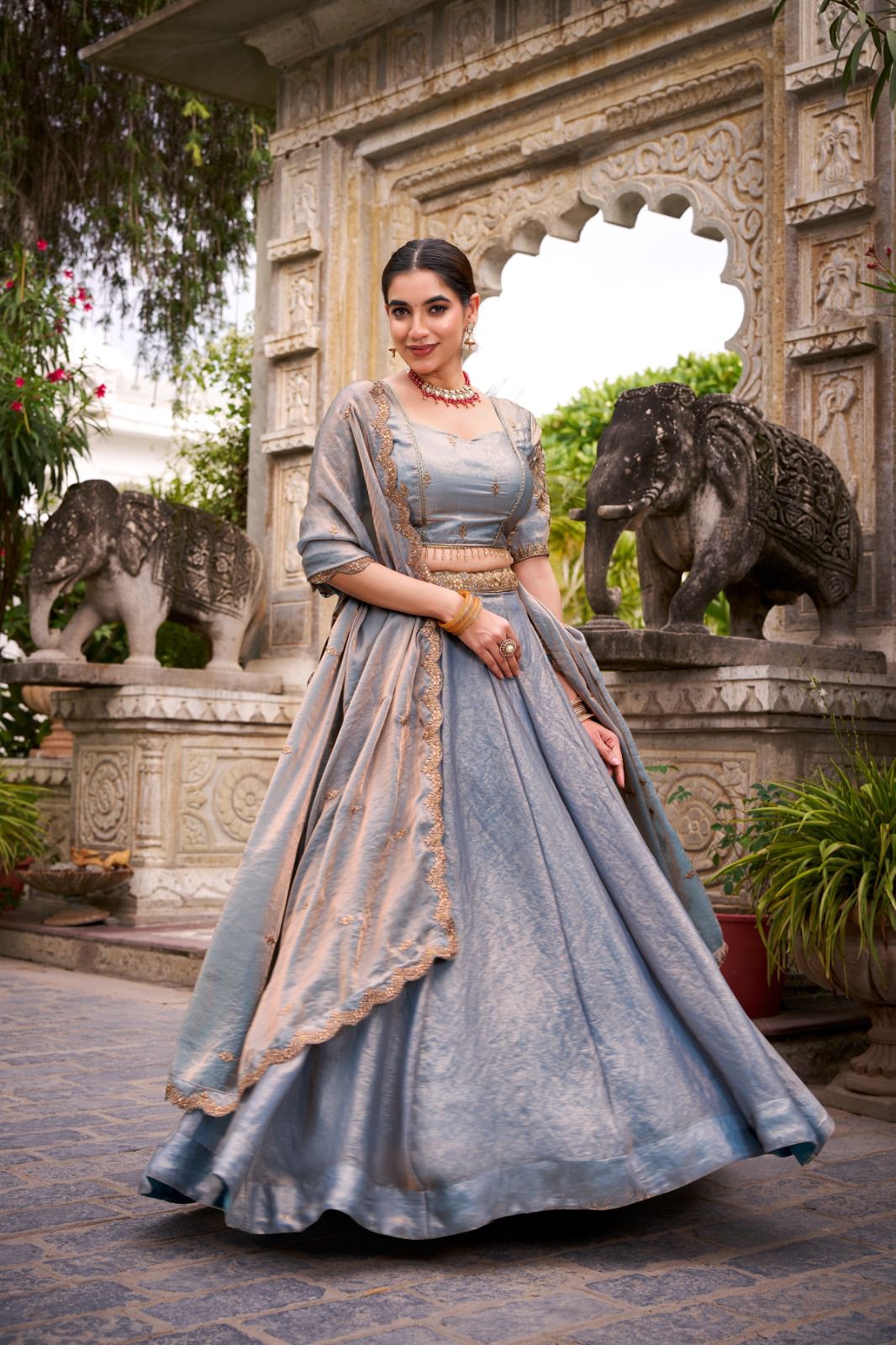 Dreamy pastel Lehenga Choli