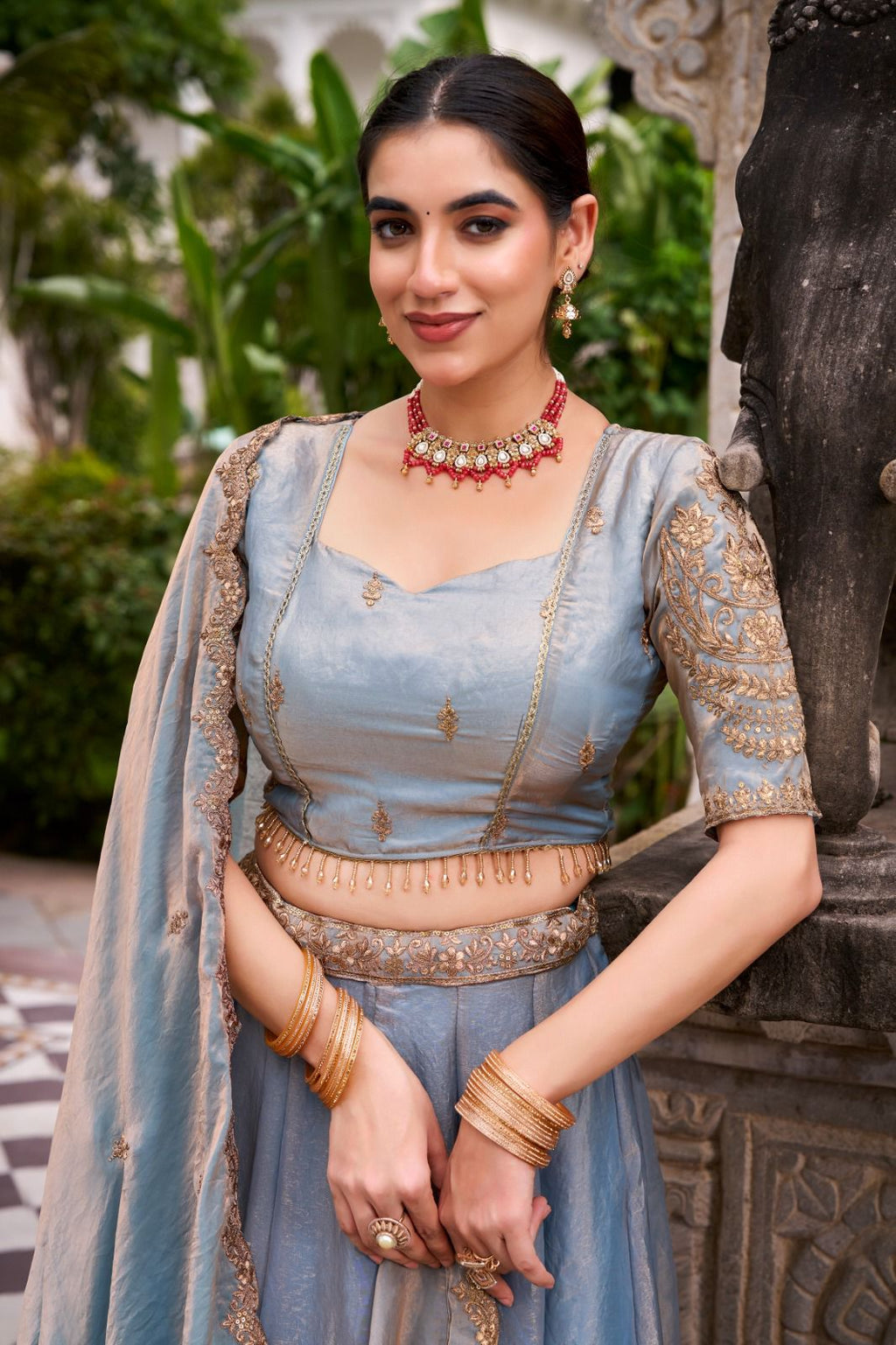 Dreamy pastel Lehenga Choli